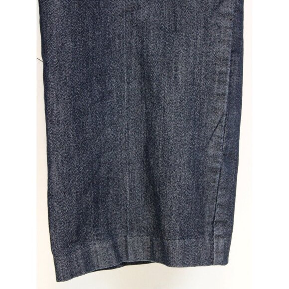 Lee Regular Fit Dress Pants sz 16 Short Grey Jeans Formal Straight Leg Mid Rise - Picture 4 of 8